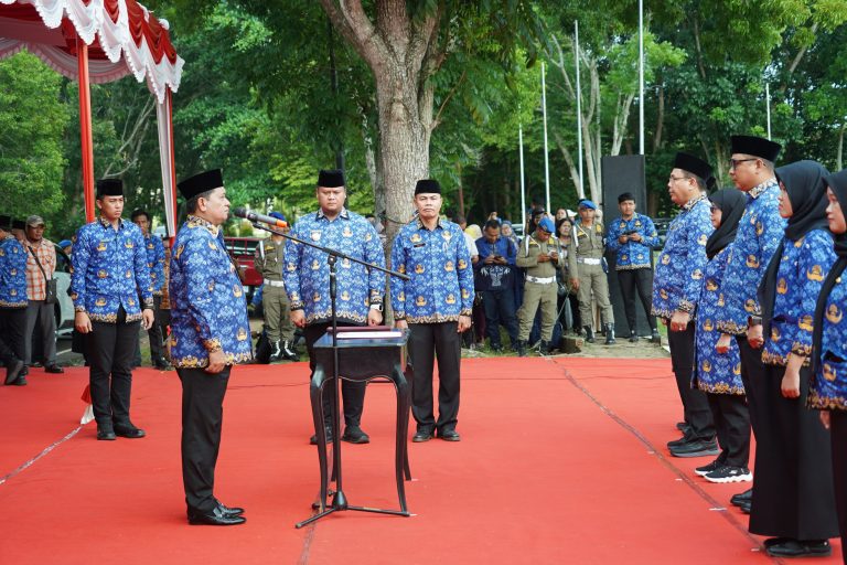 Bupati Banyuasin Lantik 17 Pejabat Tinggi Pratama Ini Nama-Namanya