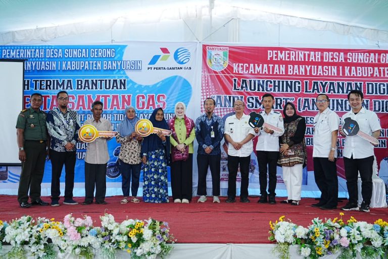 Wabup Netta Hadiri Serah Terima CSR PT. PERTA-SAMTAN GAS