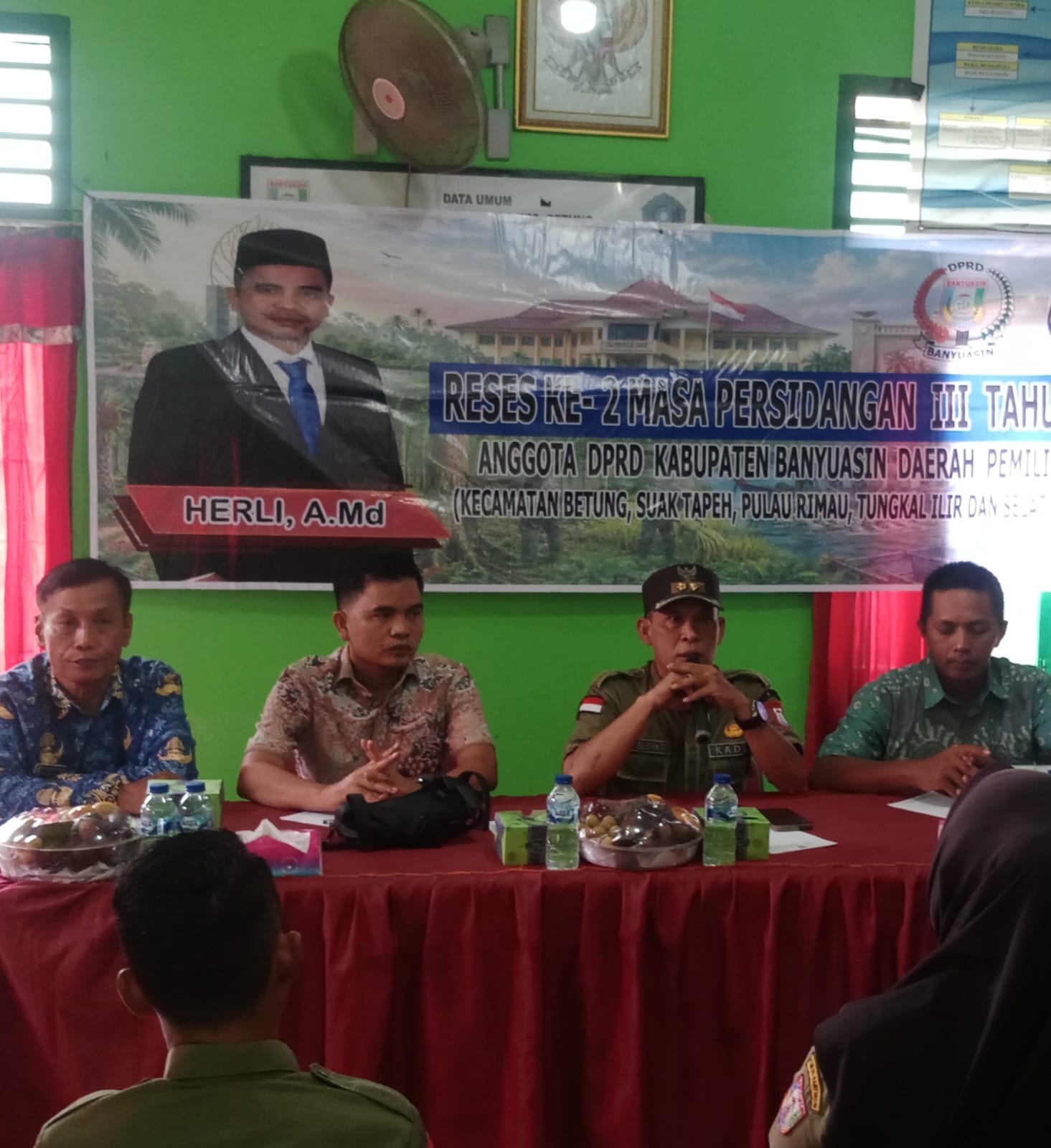 Reses di Desa Suka Mulya, Kades Eko Susanto Keluhkan Minimnya Lampu Penerangan Jalan