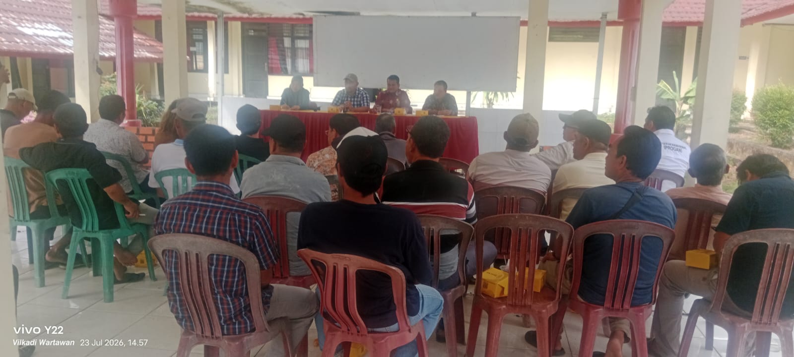 Kelompok Tani Kelurahan Rimba Asam Mediasi dengan PTPN 4 Regional 7 Tuntut Pengembalian Lahan HGU Habis Masa Berlaku