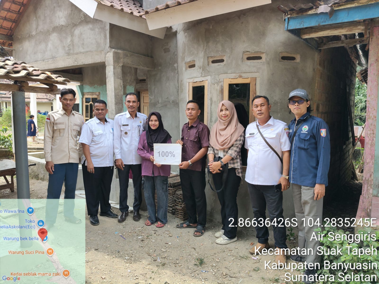 PLD Mita Febriyanti Tinjau RTLH Selesai Direhab di Desa Pulau Rajak, Banyuasin: Wujudkan Hunian Layak dan Sehat bagi Warga