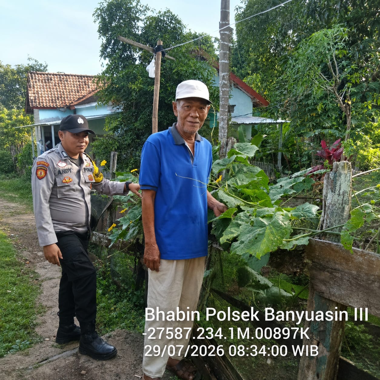 Pekarangan Produktif Jadi Andalan Ketahanan Pangan, BRIPKA Andy Setiyawan Ajak Warga Bergerak