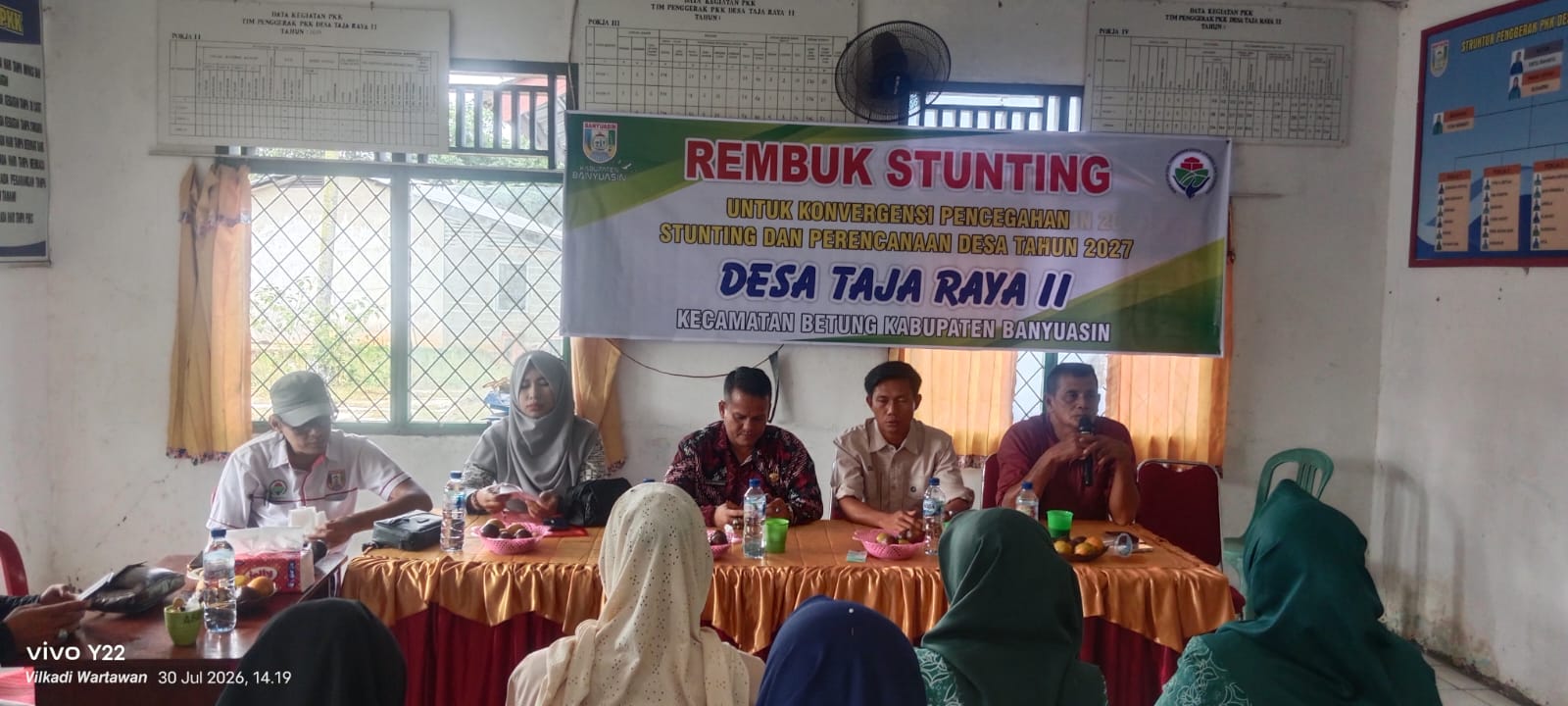 Pemdes Taja Raya II Gelar Rembuk Stunting dan Perencanaan Desa 2027, Kades Ajak Warga Aktif Beri Usulan