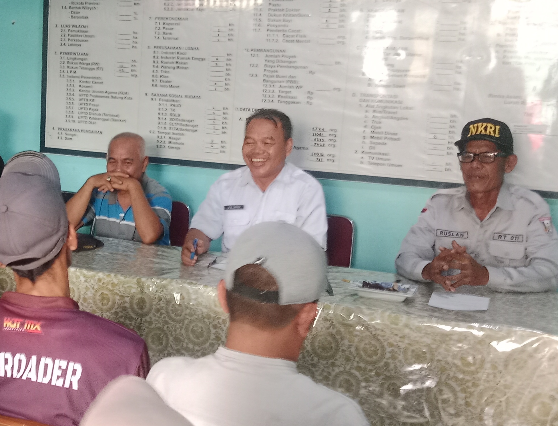 Pererat Silaturahmi, Perangkat RT/RW Kelurahan Rimba Asam Gelar Arisan Bulanan Bersamaan Pembagian Insentif