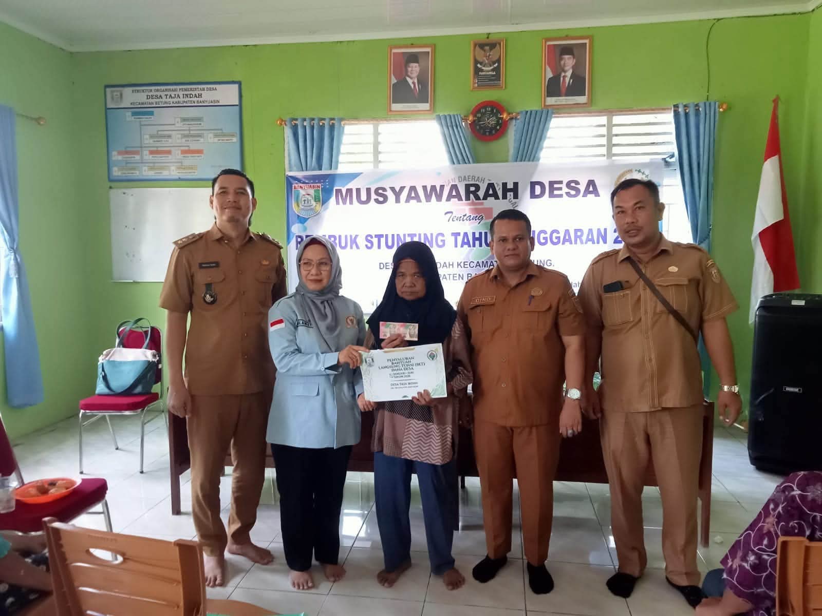Pemdes Taja Indah Banyuasin Salurkan BLT DD Tahap Awal 2026: 30 KPM Terima Bantuan 6 Bulan Sekaligus