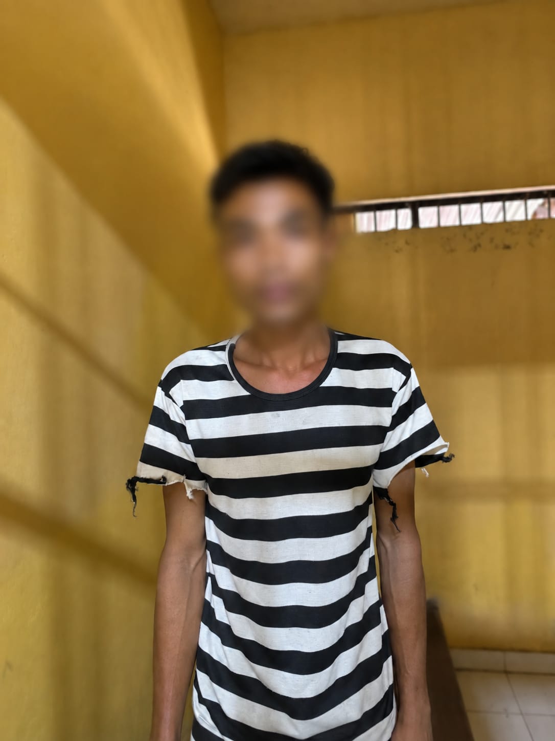 Polsek Betung Amankan Terduga Pelaku Pencurian Handphone, Sempat Diserahkan oleh Warga