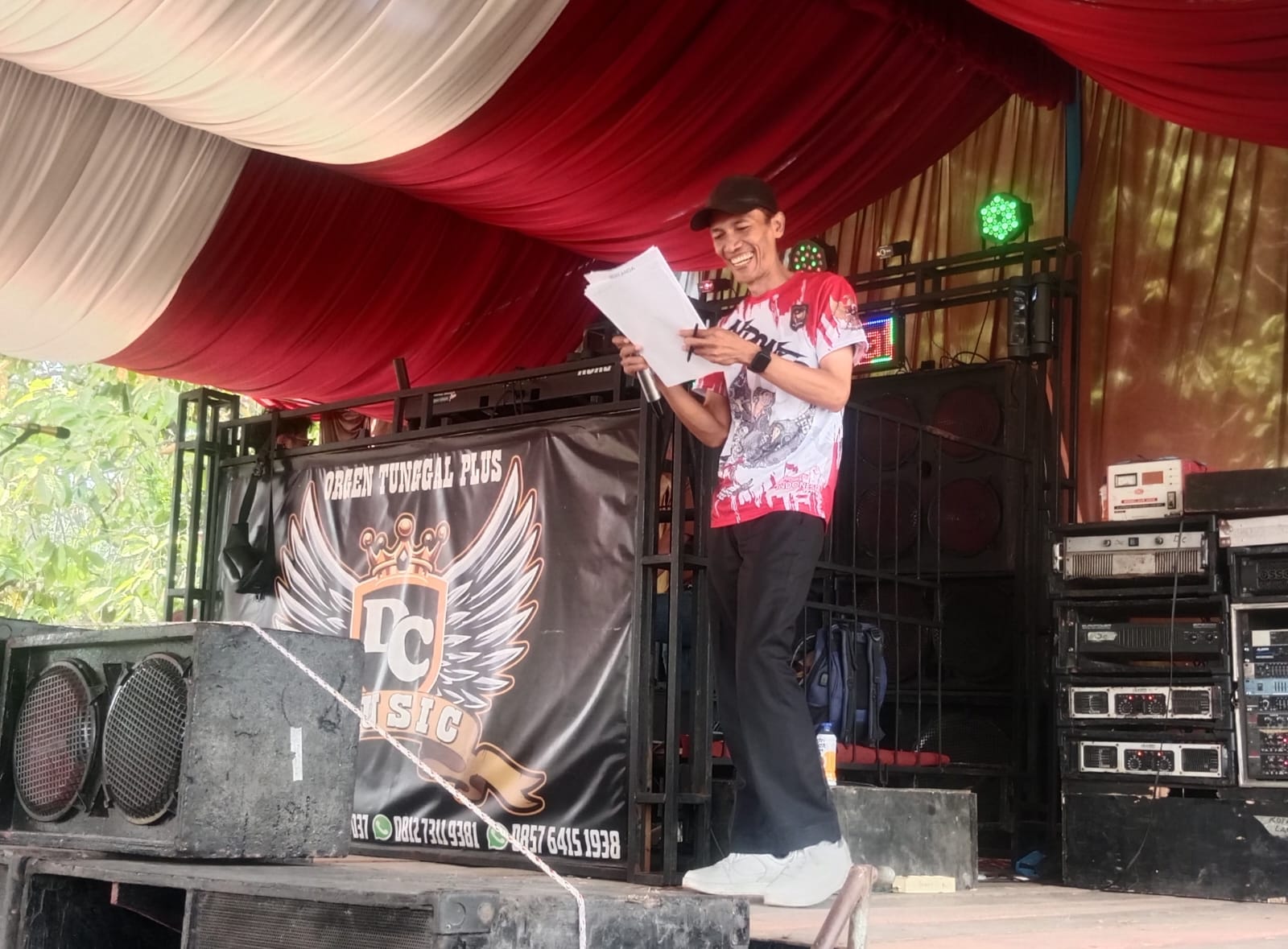 DC Music Sukses Guncang Lomba Karaoke HUT RI ke-81 di Kelurahan Rimba Asam, Betung