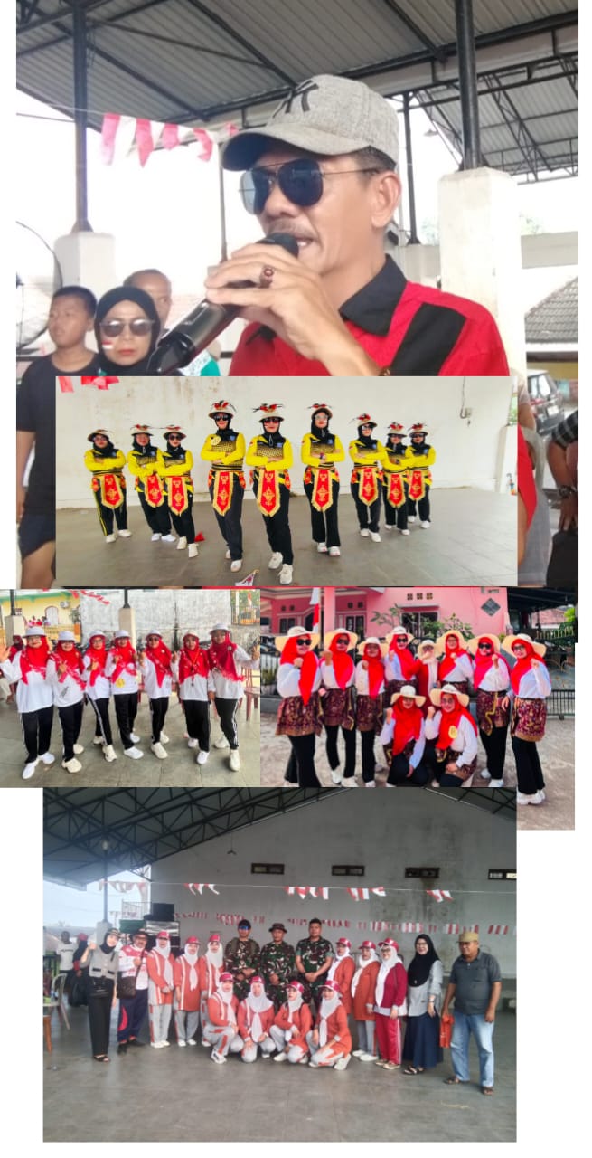 Semarak HUT RI ke-81, Ibu-Ibu Perumnas Griya Anugrah Betung Gelar Lomba Gerak Jalan Penuh Canda Tawa