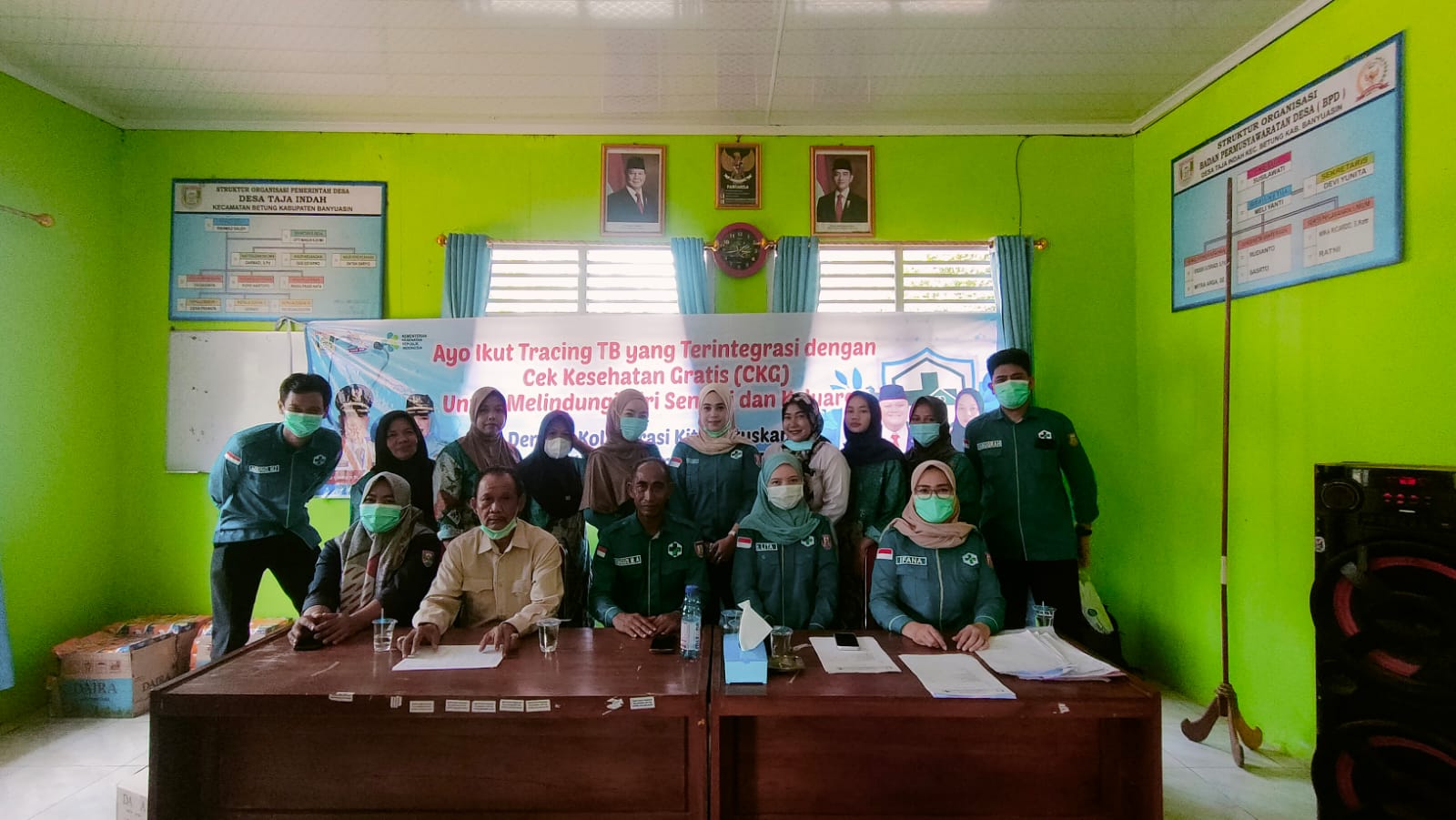 Puskesmas Talang Jaya Gelar Tracing TB Terintegrasi CKG di Desa Taja Raya II, KUPTD: Upaya Proaktif Putus Mata Rantai Penularan
