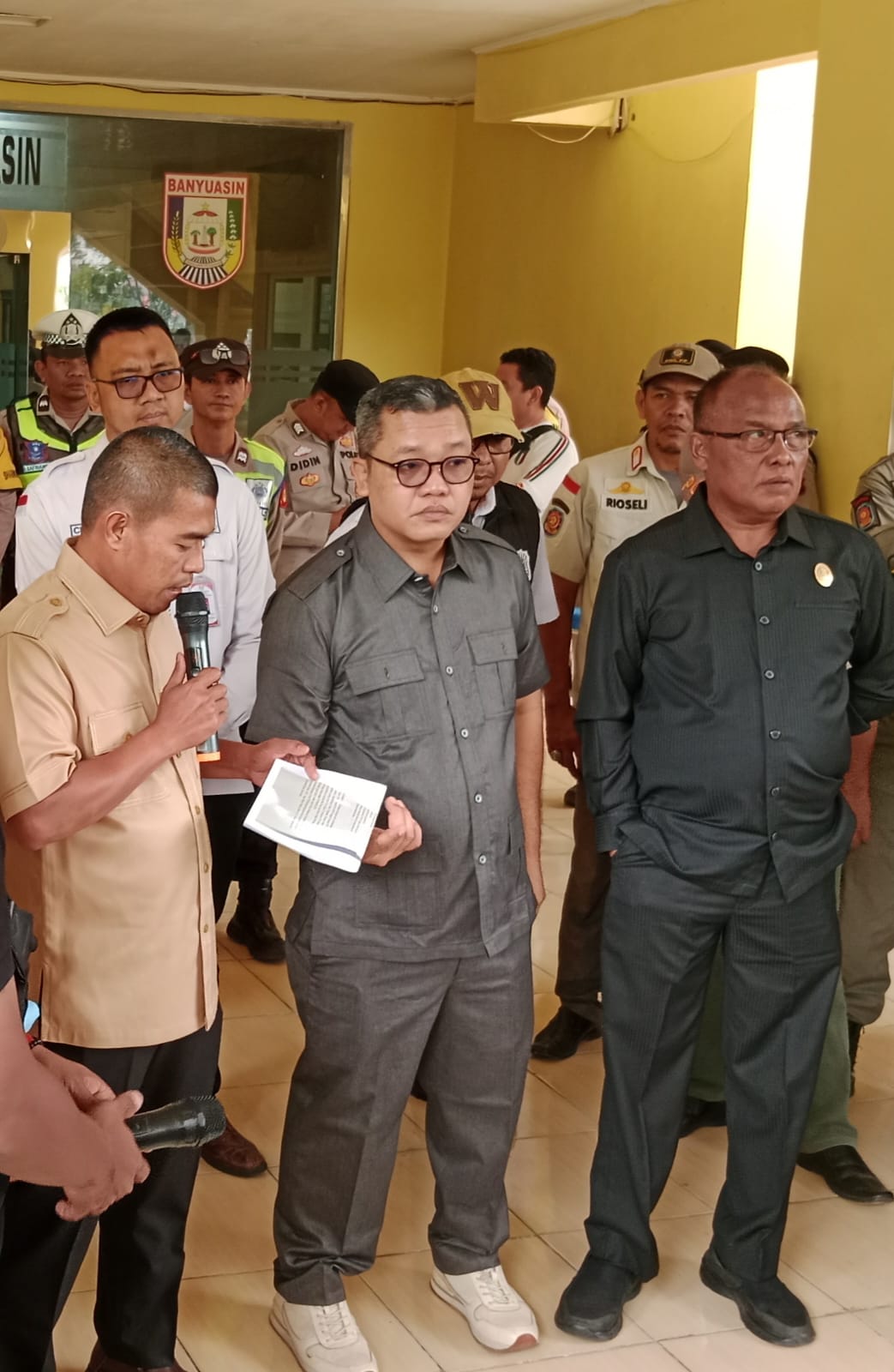 Sambut Aksi Damai Warga Lubuk Karet, Abdur Rosyid Pastikan DPRD Banyuasin Tindak Lanjuti Polemik HGU PTPN VII Betung