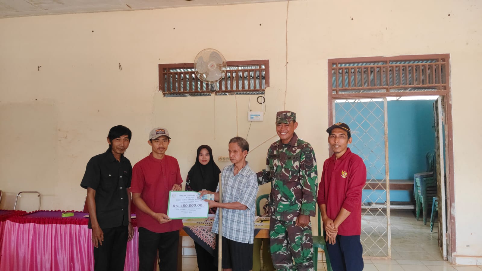 Pemerintah Desa Taja Raya I Salurkan BLT-DD Periode Juni-Agustus 2026