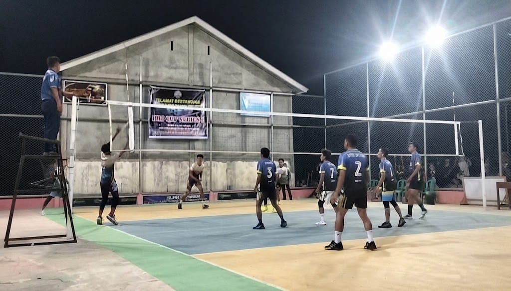 Buka Turnamen PRJ Cup Series 1, Kades Pulau Rajak Sarjoni Ingatkan Pemain Junjung Tinggi Sportivitas dan Persaudaraan