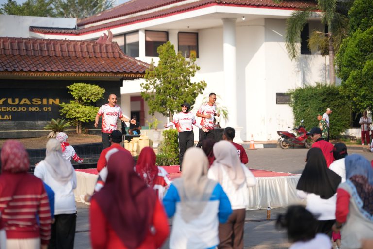 Pemkab Banyuasin Gelar Senam Pagi Bersama, Perkuat Sinergi dan Jaga Kebugaran ASN