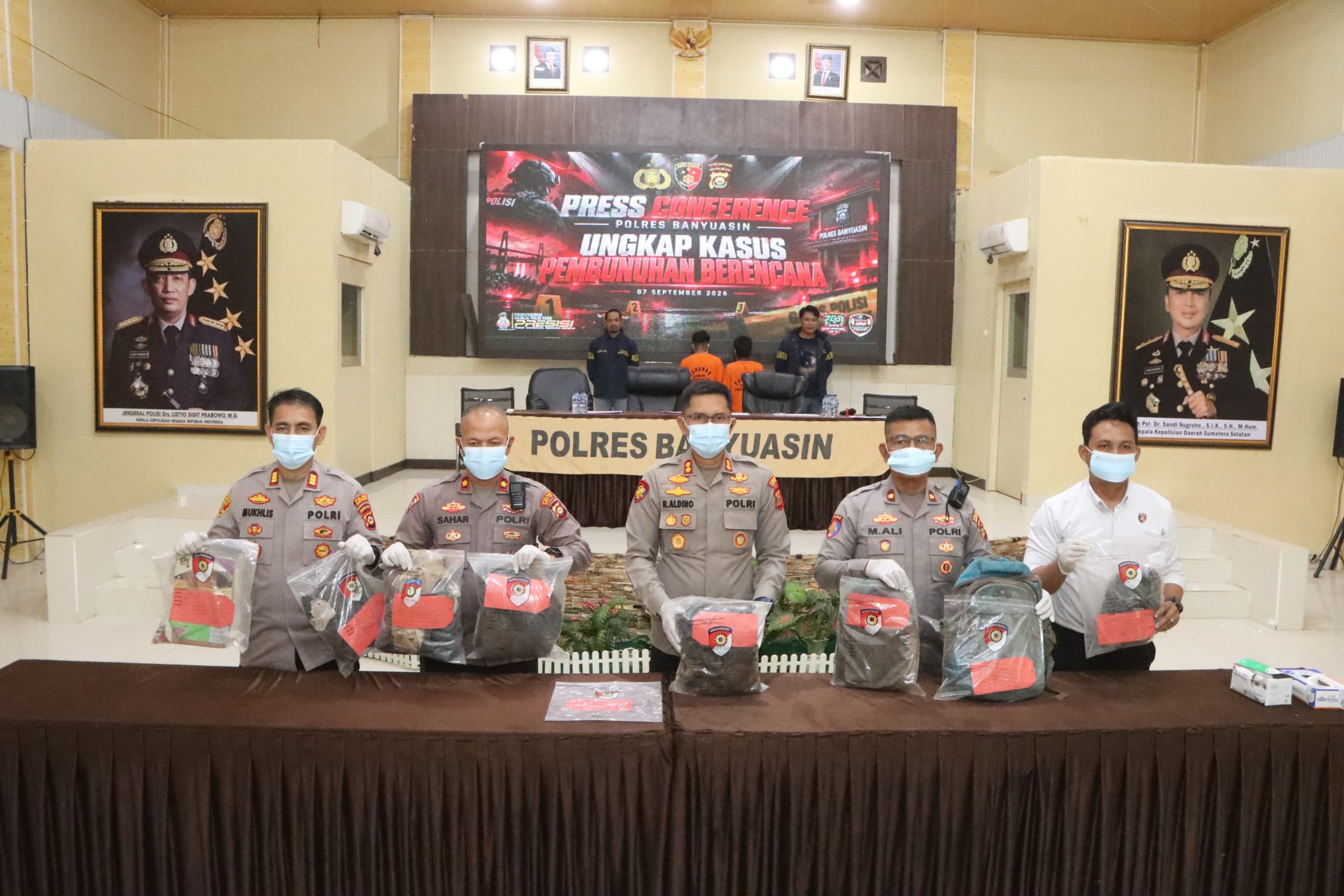 Misteri Lima Tahun Terjawab, Polres Banyuasin Ungkap Kasus Pembunuhan Berencana Dua Perempuan