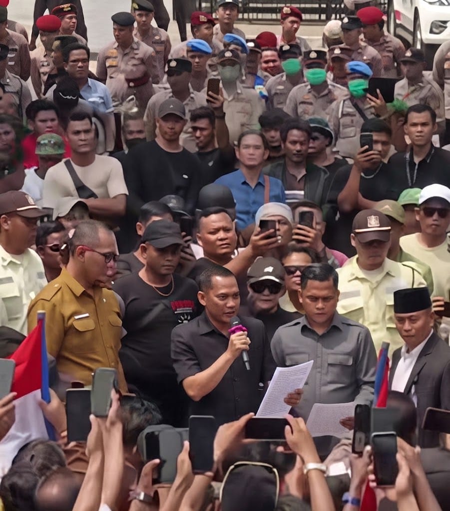 Kesepakatan Bersama Pemkab, DPRD, Kapolres Musi Banyuasin, dan Liga Rakyat Muba Bersatu Terkait Penyulingan Minyak Rakyat