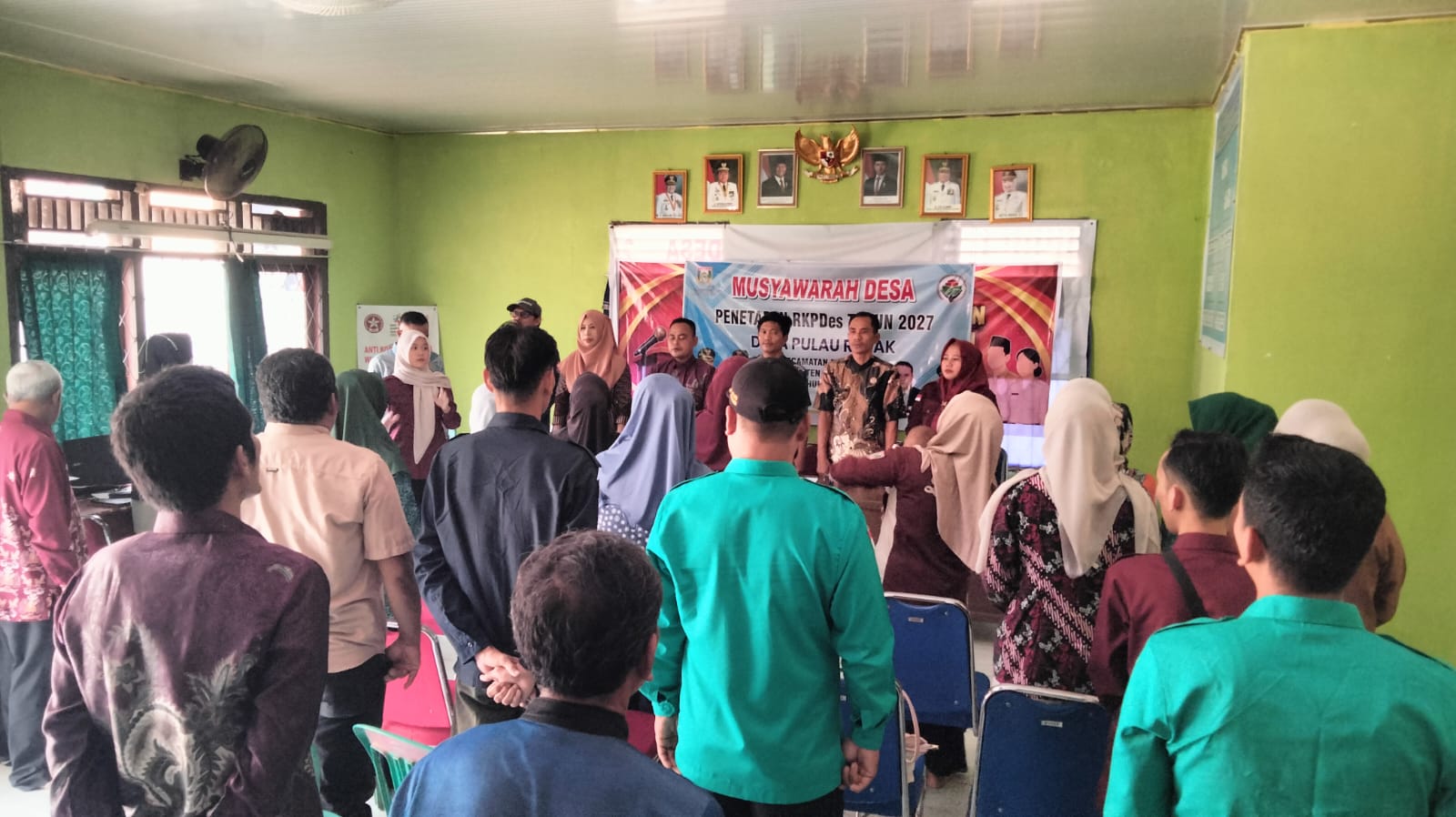 Pemerintah Desa Pulau Rajak Gelar Musyawarah Desa Penetapan RKPDes Tahun 2027