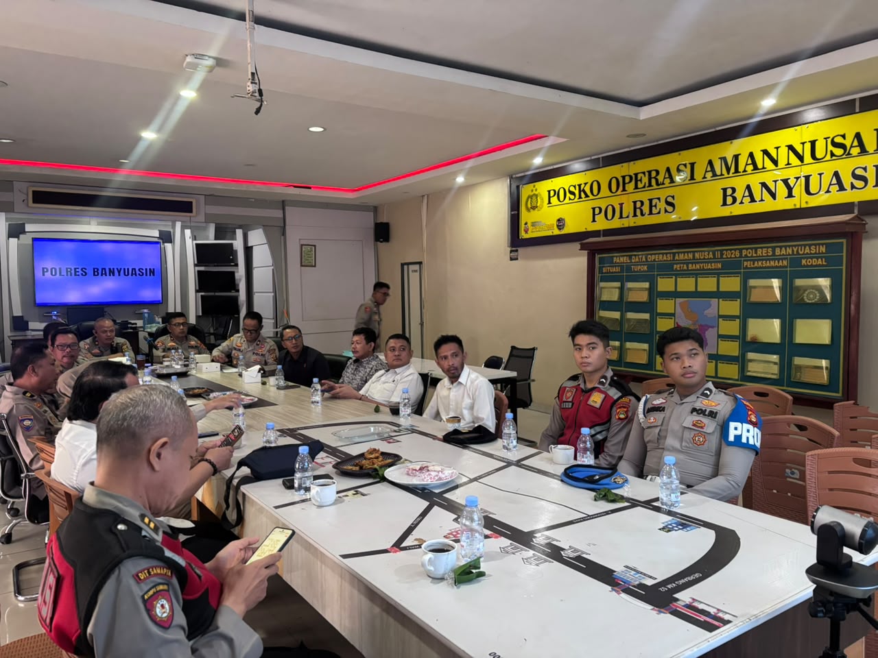 Polres Banyuasin Ikuti Latpra Ops Sikat I Musi 2026, Mantapkan Kesiapan Pengamanan Jelang Operasi