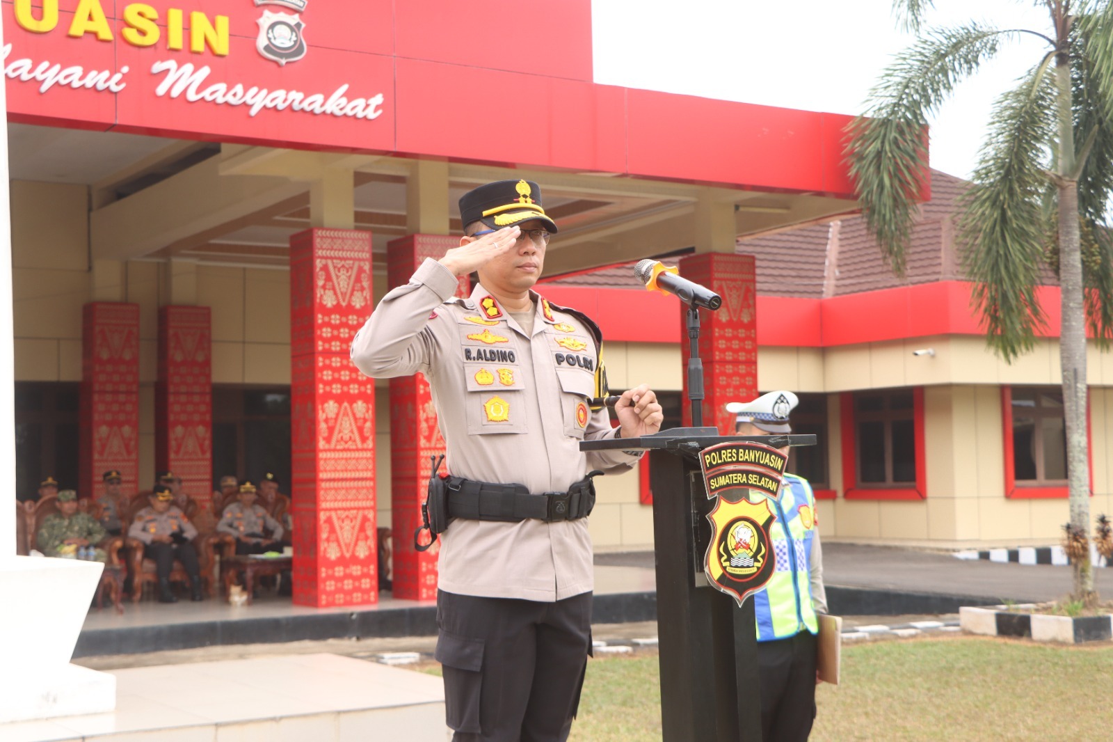 Polres Banyuasin Gelar Apel Pasukan Operasi Patuh Musi 2026